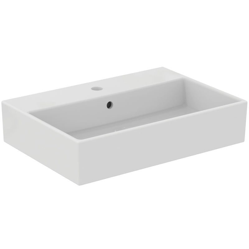 Ideal Standard - Waschtisch STRADA, 1 Hl., m.Ül., 600x420x145mm, Weiß mit Ideal Plus