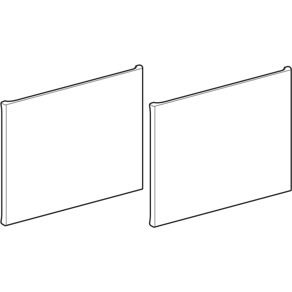 Geberit Vertriebs - Auszug Front, weiß, RENOVA Nr.1 Plan WT-US, Modell 869130
