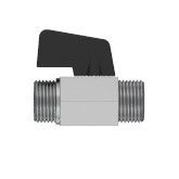TOTO - Hamberger Mini-Kugelventil 3/8 für WASHLET für TECEprofil Feinbauset Wasserabsperr