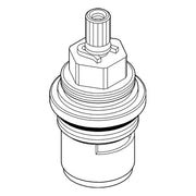Grohe - Keramik-Oberteil 45888 3/4'' rechts, chrom