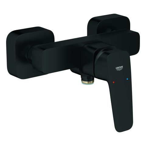 Grohe - EH-Brausebatterie Cubeo 101824 Wandmontage matt black