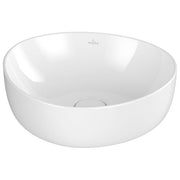 VILLEROY & BOCH - Aufsatzwaschbecken Antao 400x395mm Asymmetrisch o. ÜL. Weiß Alpin cplus