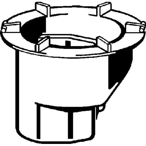 Viega - Gehäuseoberteil 6956.1-253 110x82mm Kunststoff grau
