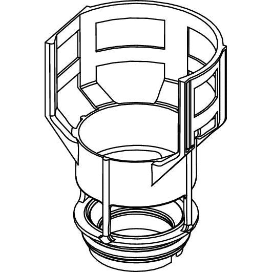 TECE SE - Ersatzteil Ventilsitz für Ablaufventil A 6 inkl. Drossel, D =44 mm
