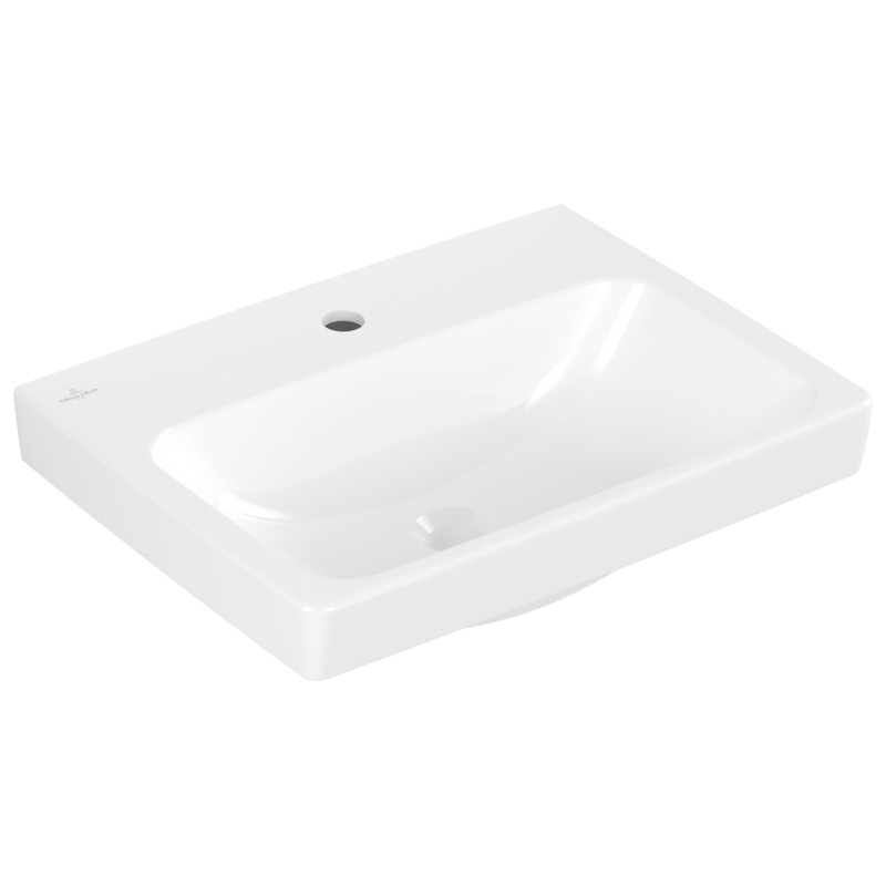 VILLEROY & BOCH - Waschbecken Architectura 550x420mm Rechteck 1HL. ohne Überlauf Weiß Alpin