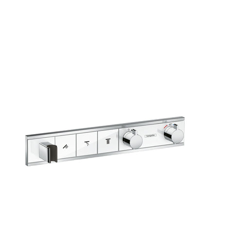 Hansgrohe - Thermostat Unterputz RAINSELECT Fertigset 3 Verbraucher weiß/chrom
