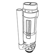 Grohe - Ablaufventil 49061 für aufgesetzte Bau Keramik Spülkasten 39436/39437