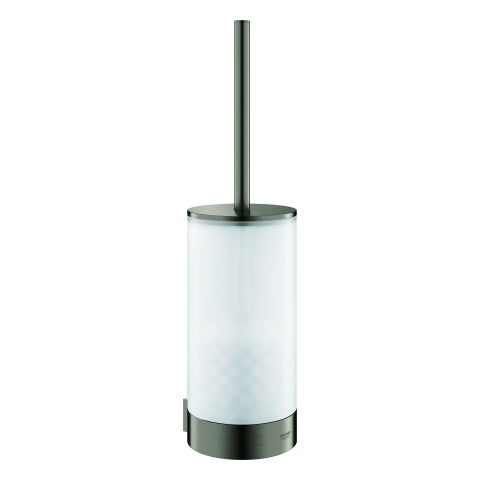 Grohe - WC-Bürstengarnitur SELECTION 41076 Glas/hard graphite gebürstet