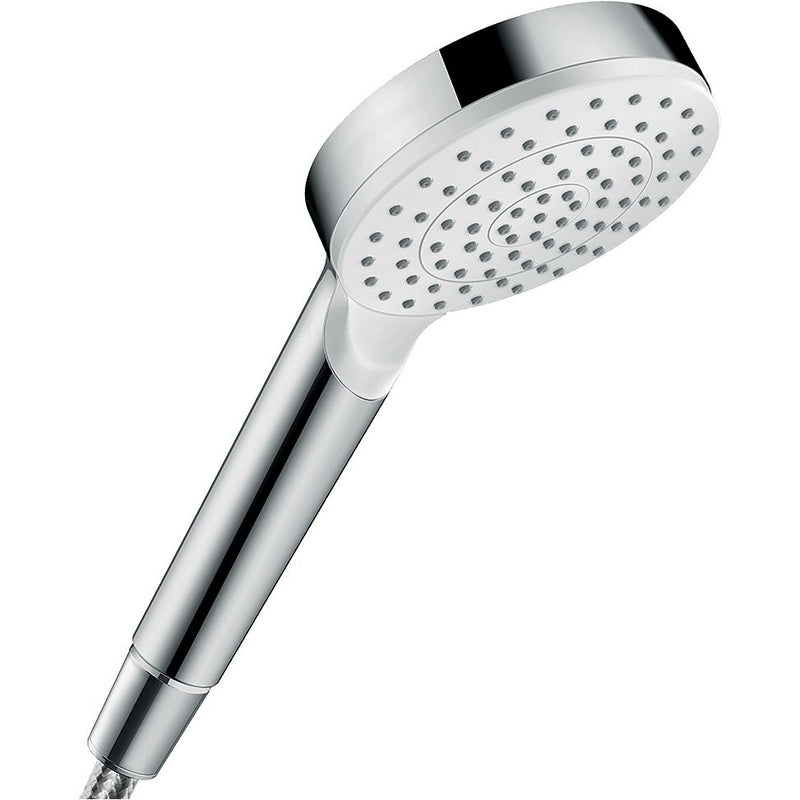 Hansgrohe - Handbrause CROMETTA 1jet EcoSmart 9 l/min weiß/chrom