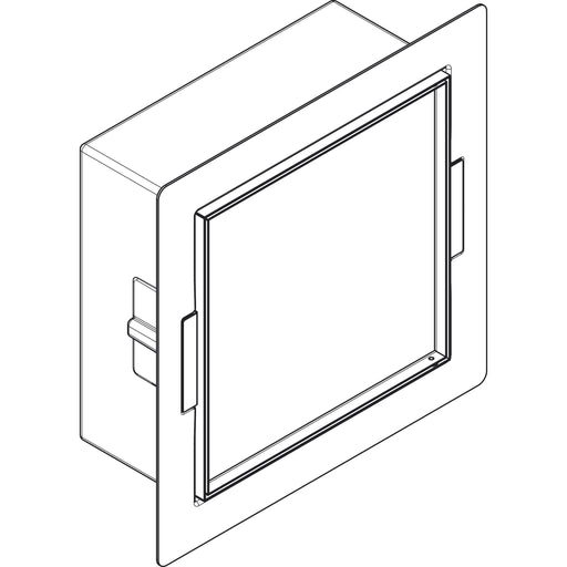 Hansgrohe - XtraStoris Rock Wandnische mit befliesb.Tür 300 x 300 x 140 mm MSW