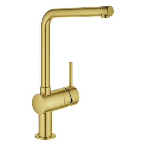 Grohe - Einhand-Spültischbatterie MINTA 31375 L-Auslauf cool sunrise gebürstet