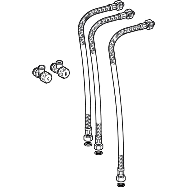 Geberit Vertriebs - Wasseranschlussset Monolith für WB uns Auslaufarmatur