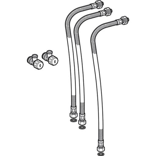 Geberit Vertriebs - Wasseranschlussset Monolith für WB uns Auslaufarmatur