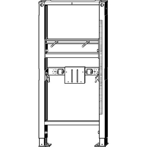 Viega - Waschtisch Element PREVISTA Dry 8536 barrierefrei 1120mm