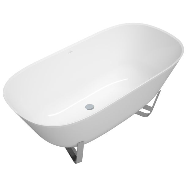 VILLEROY & BOCH - Badewanne ANTHEUS freistehend, Colour on Demand 1550x750mm weiß alpin