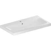 Geberit Vertriebs - iCon Light Waschtisch 90x48cm mit Hahnloch, mit Überlauf, weiß