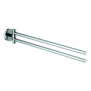 Grohe - Handtuchhalter ESSENTIALS 40371 2-armig schwenkbar Metall 450mm chrom