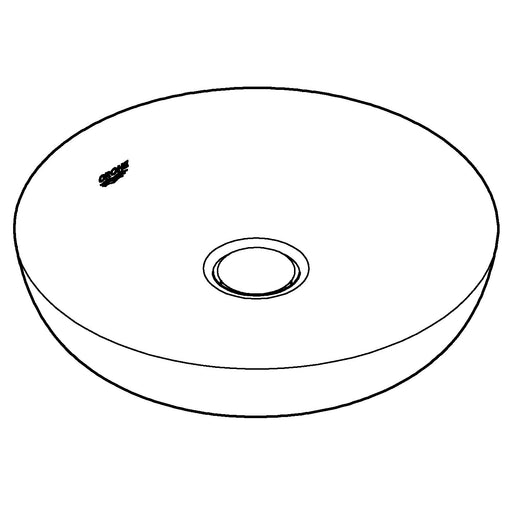 Grohe - Aufsatzschale ESSENCE Keramik 39609 450x450 mm PureGuard alpinweiß
