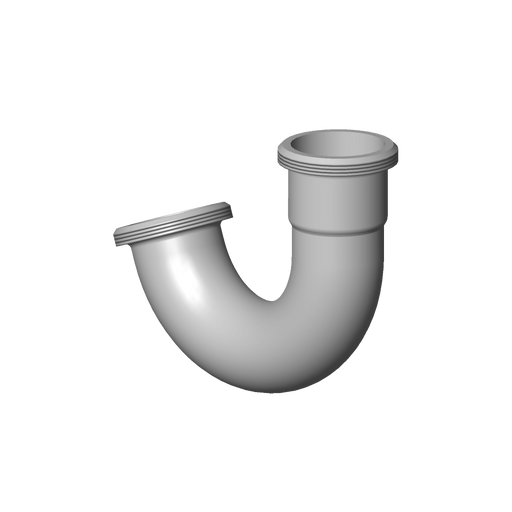 Dornbracht - Rohr für Geruchverschluss Ersatzteile 092823029 122 x 96 x 42 mm Champagne