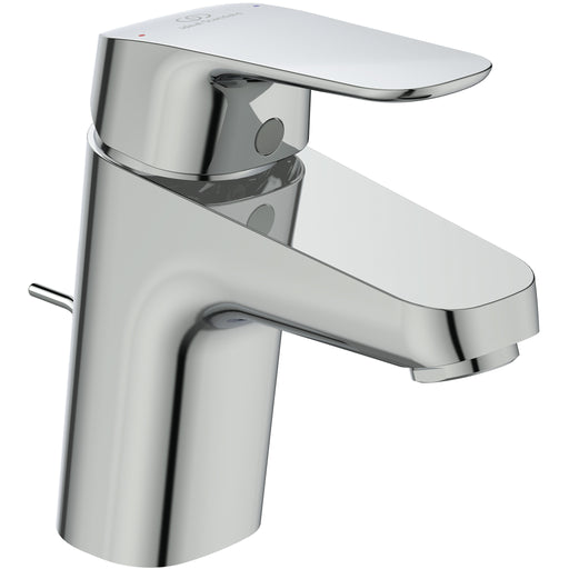 Ideal Standard - Waschtischarmatur CERAFLEX, 5 l/min. m.Ablgarn. aus Kst., Ausld. 101mm, Chrom