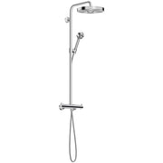 Hansgrohe - Showerpipe AXOR One mit Thermostat, Kopfb. 280 1jet EcoSmart chr