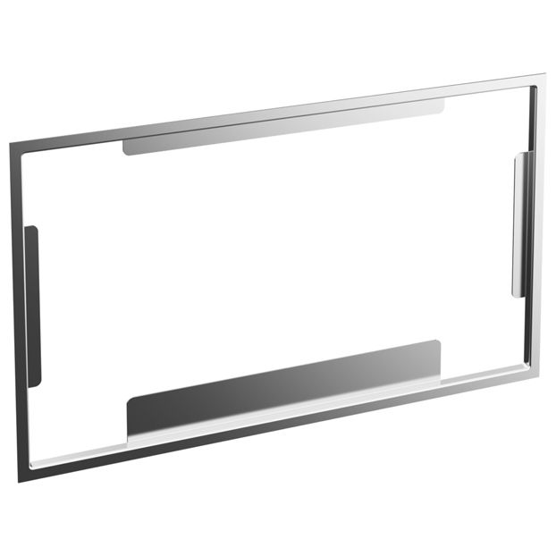 VILLEROY & BOCH - Distanzrahmen Einbauset flächenbündig ViConnect 9221 265x157x0,7mm Edelstahl