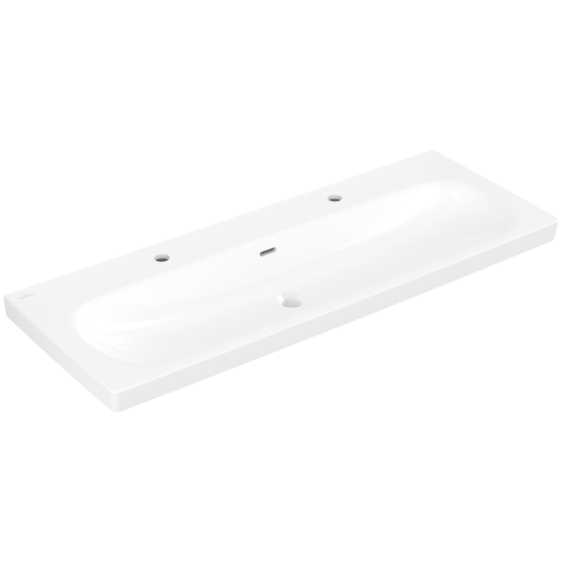 VILLEROY & BOCH - Schrankwaschtisch Skyla 5A51C4 1200x 460mm re-eckig m. ÜL. Weiß Alpin cplus