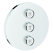 Grohe - 3-fach Unterputzventil GROHTHERM SmartControl 29152 rund FMS moon white