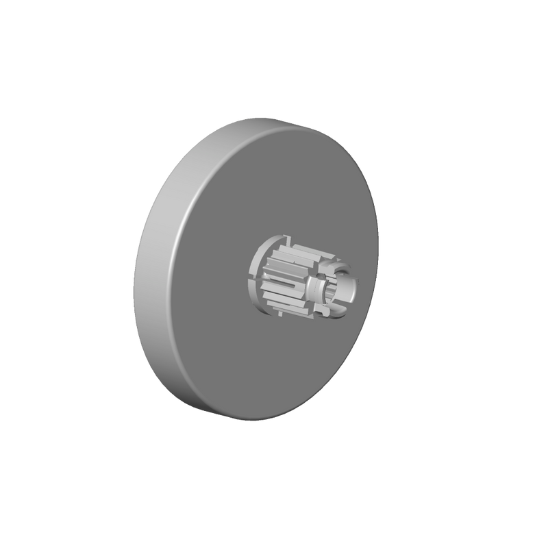 Dornbracht - Rosette Ersatzteile 04277400200 50 x 50 x 9,5 mm chrom