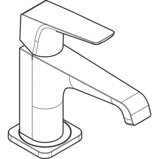 Hansgrohe - Waschtischmischer 90 AXOR Citterio E Handwaschbecken o.Zugstange Hebelgr.chr