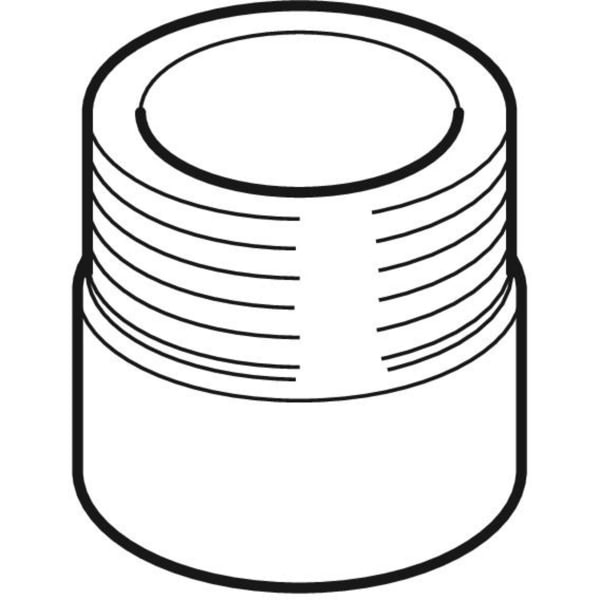 Geberit Vertriebs - PE Übergang mit Außengewinde 50x11/2 361.727.16.1