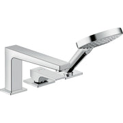 Hansgrohe - 3-Loch Wannenmischer METROPOL F-Set chrom Wannenrandmontage