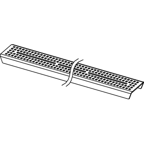 TECE SE - TECEdrainline quadratum 700mm # 600751, Edel-geb
