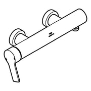Grohe - EH-Brausebatt. Allure 32846_1 Wandmontage warm sunset gebürstet