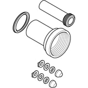 Geberit Vertriebs - Anschlussset für Wand-WC PE L:18,5 cm