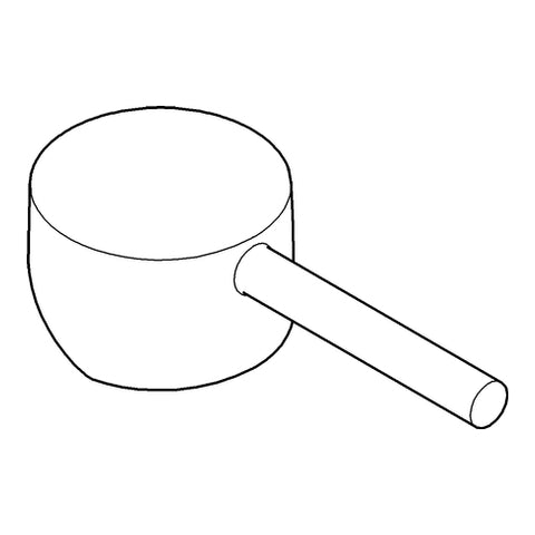 Grohe - Hebel 46015 für MINTA Spültischbatterie velvet black