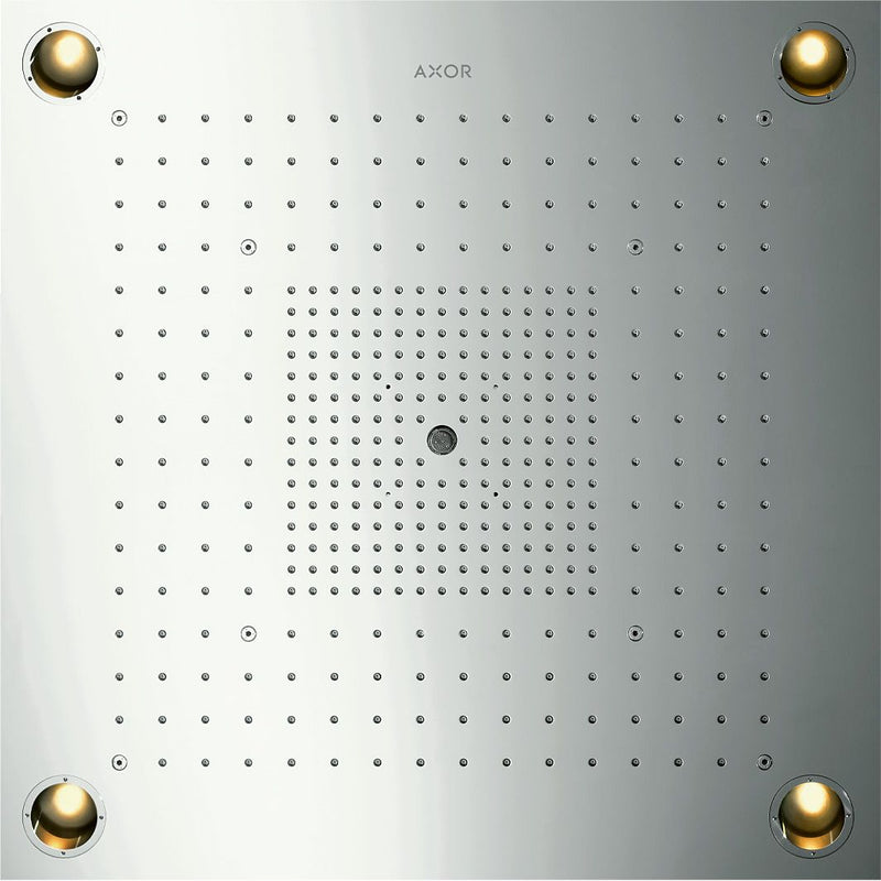 Hansgrohe - Kopfbrause AXOR STARCK ShowerHeaven 720x720mm mit Licht 10627800 edelstahl