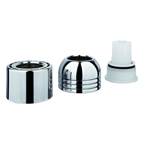 Grohe - Abgangsstutzen 43342 komplett für Rondo A.S. aus Metall