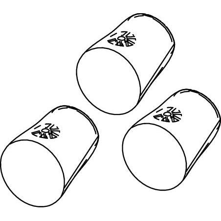 TECE SE - TECEone Duschstabkappe standard (3 x) 90