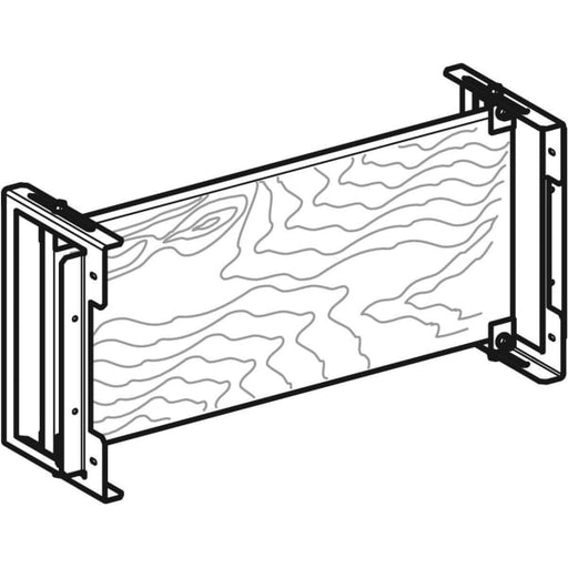 Geberit Vertriebs - Duofix Montageplatte aus Holz tiefenverstellbar