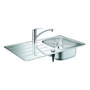 Grohe - Spülen-Bundle K200 31565_1 mit Edelstahlspüle/Eurosmart SPT-Batt. chrom