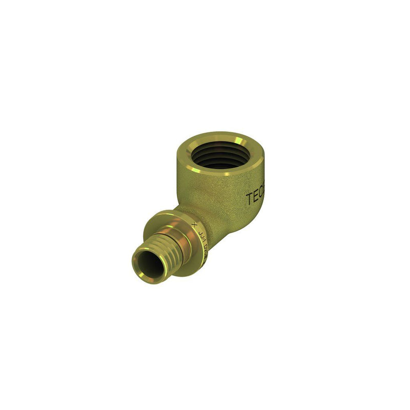 TECE SE - TECEflex Kompakt-Winkelmuffe Dim. 16 x 1/2, Siliziumbronze