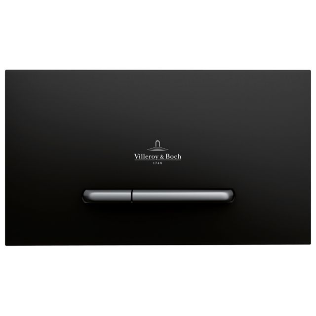 VILLEROY & BOCH - WC-Betätigungsplatte ViConnect 9221 253x145x20mm Black Matt