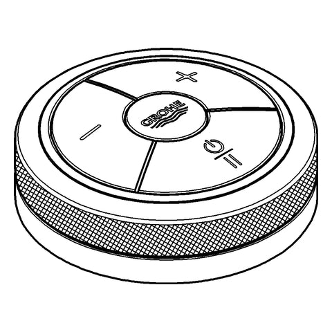 Grohe - Digitaler Controller 36309 Fernbedienung für Wanne und Brause chrom