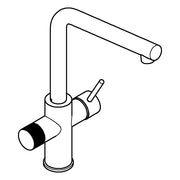 Grohe - SPT-Batterie GROHE Blue Pure Minta 30588 L-Auslauf chrom