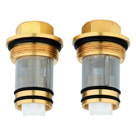 Grohe - Rückflussverhinderer 14116 Thermostat DN15 chrom (2 Stück)