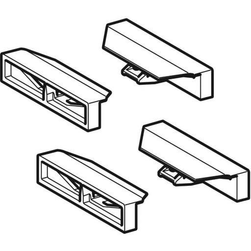 Geberit Vertriebs - Profilabschluss CleanLine20 Set (4 St.)