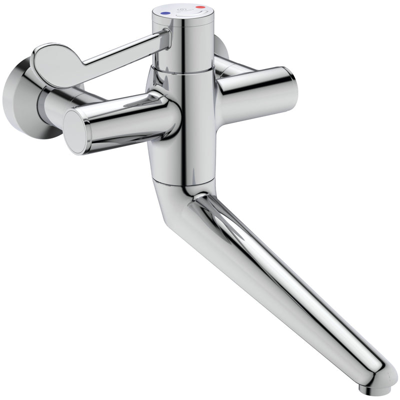 Ideal Standard - Wand-WT-Thermostat CERAPLUS 2 Ausld. 356mm, Chrom