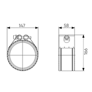 Fornatis - PAM GLOBAL Rep INOX Verbindung DN 125