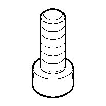Dornbracht - Bef. Zylinderschraube Ersatzteil 093030053 M6x16mm